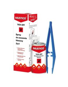Mustico Tick-Off, Spray do usuwania kleszczy 2w1 - 8 ml...