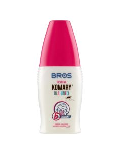 Bros, płyn na komary dla dzieci od 1 roku życia, 50 ml