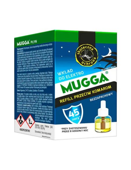 Mugga, wymienny wkład do Mugga Electro przeciw komarom, 35 ml
