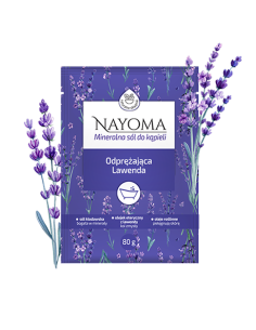 Nayoma sól do kąpieli Odprężająca Lawenda 80 g