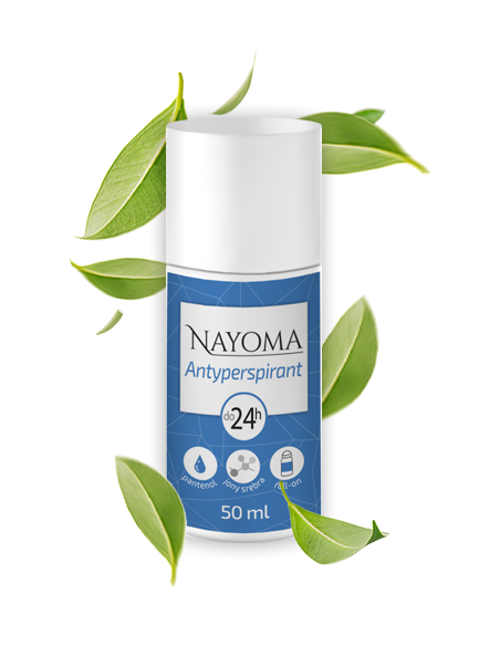 Nayoma Antyperspirant Antybakteryjny z jonami srebra 50ml