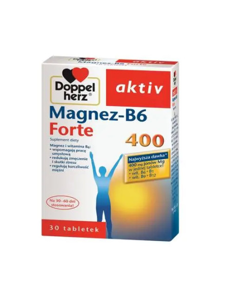 Doppelherz Aktiv Magnez-B6 Forte 30 tabl.