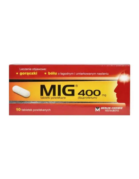Mig 400 mg 10 tabl.