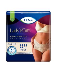 Tena Lady Pants Plus, majtki chłonne, Creme, rozmiar M, 9...