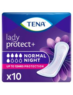 Tena Lady, podpaski urologiczne, Normal Night, 10 sztuk