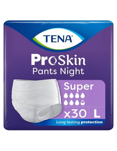 Tena Pants ProSkin Super Night, majtki chłonne,...