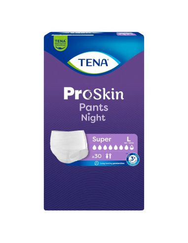 Tena Pants ProSkin Super Night, majtki chłonne,...
