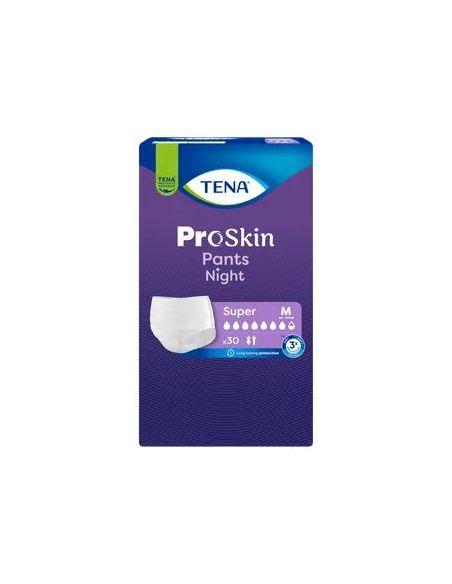 Tena Pants ProSkin Super Night, majtki chłonne, rozmiar M, 80-110 cm, 30 sztuk