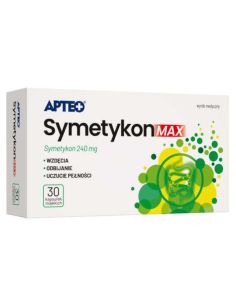 Symetykon MAX 240 mg 15 kapsułek APTEO