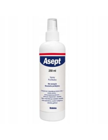 Asept Spray do dezynfekcji skóry 250 ml