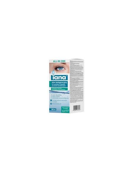 IANA All-in-One Płyn Pielęgnacyjny do Soczewek Kontaktowych 360 ml