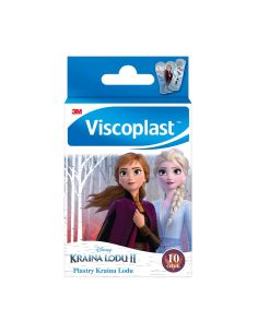 Viscoplast Kraina Lodu, plastry dla dzieci, 10 sztuk