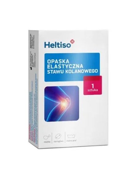 Heltiso opaska elastyczna stawu kolanowego, rozmiar M, 1 sztuka