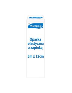 Opaska elastyczna z zapinką Viscoplast, 5 m x 12 cm, 1...