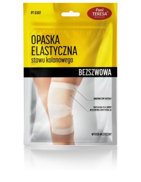 Pani Teresa Opaska na kolano bezszwowa elastyczna XL 1 sztuka