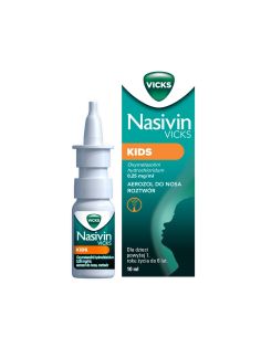 Nasivin Vicks Kids 0,25 mg/ml, aerozol do nosa, dla...