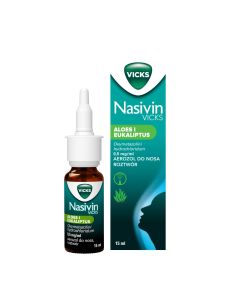 Nasivin Vicks Sinex Aloes i Eukaliptus 0,5 mg/ml, aerozol...