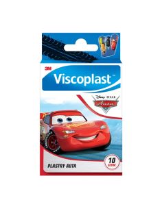 Viscoplast Plastry dla dzieci AUTA 10 sztuk