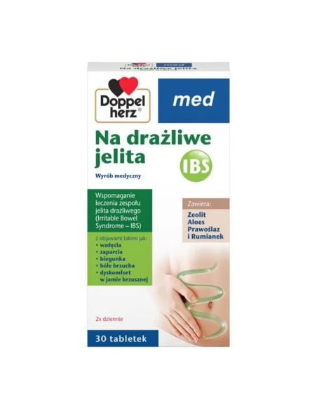 Doppelherz Med Na drażliwe jelita 30 tabletek