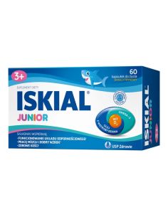 Iskial Junior 60 kapsułek do żucia