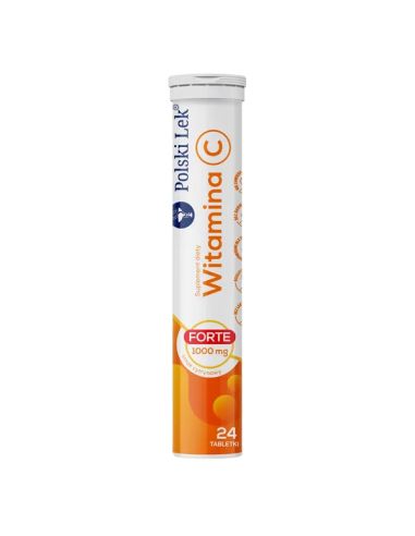 Witamina C Forte 1000 mg 24 tabletki musujące