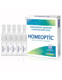 Boiron Homeoptic krople 10 pojemników jednodawkowych
