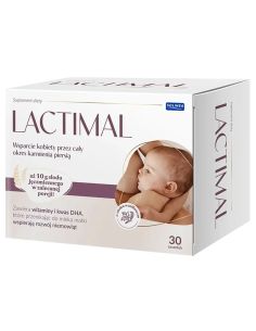 Lactimal, smak waniliowy, 30 saszetek