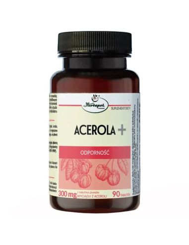 Herbapol Acerola+, 90 tabletek