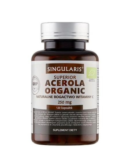 Acerola Organic Singularis Superior 250 mg 120 kaps.