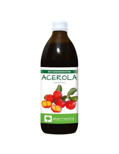 Alter Medica Acerola, puree z owoców, 500 ml