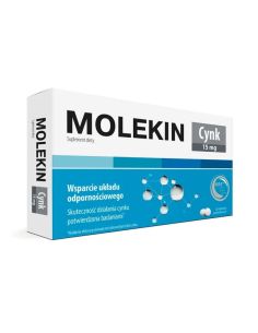 Molekin Cynk 30 tabletek powlekanych