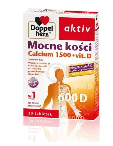 Doppelherz Mocne Kości 30 tabl.