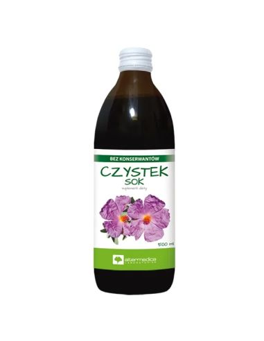 Alter Medica Czystek, sok, 500 ml