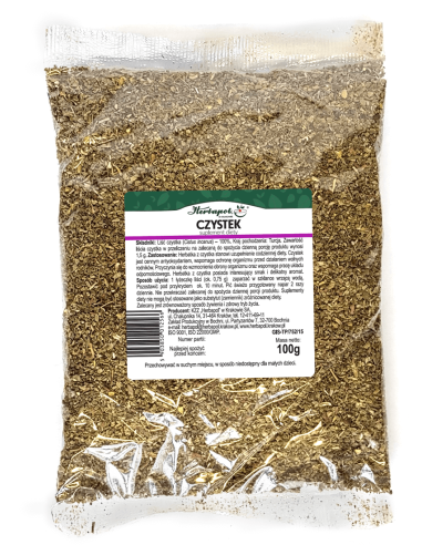 Czystek zioła sypkie 100 g Herbapol Kraków