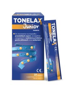 Tonelax Junior, płyn, 30 ml x 10 saszetek