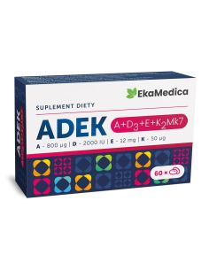 ADEK kapsułki miękkie 60 sztuk EKAMEDICA
