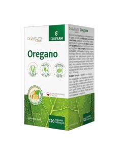 Biovitum Liquid Oregano, kapsułki roślinne, 120 szt.
