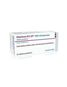 Vitaminum B12-SF 1000 µg 50 tabletek