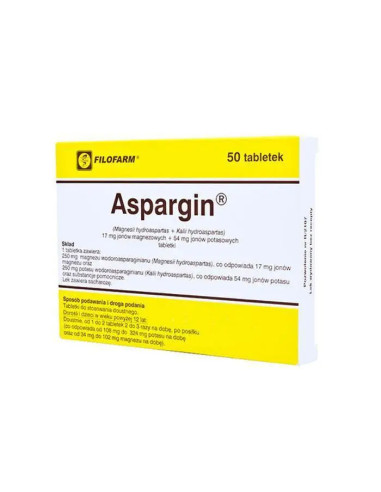 Aspargin 50 tabl.