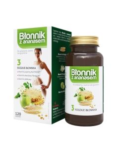 Błonnik z Ananasem 120 tabletek COLFARM