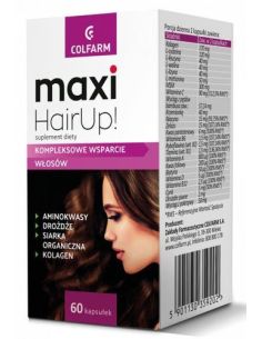 Maxi Hairup! 60 kapsułek COLFARM