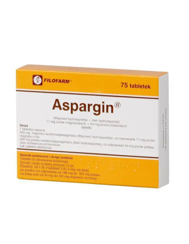 Aspargin 75 tabl.