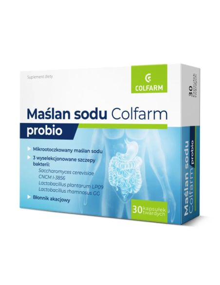 Maślan Sodu Probio 30 kapsułek