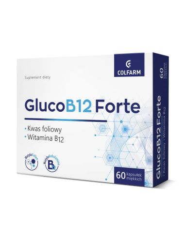 GlucoB12 Forte 60 kapsułek