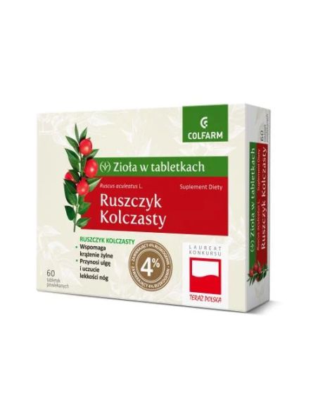 Ruszczyk Kolczasty 60 tabletek