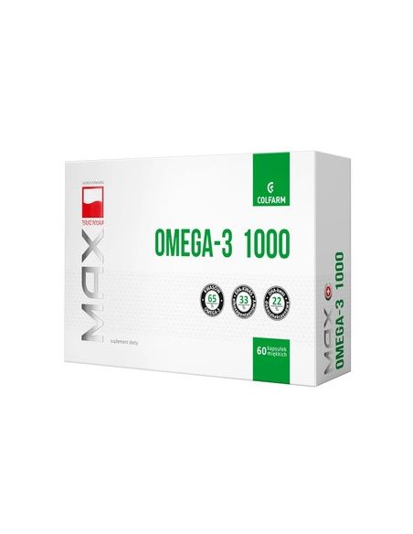 Omega 3 Max 1000 COLFARM 60 kapsułek