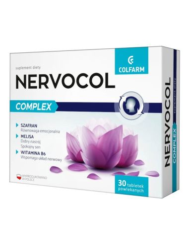 Nervocol Complex 30 tabletek