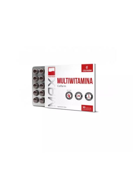 Multiwitamina MAX 30 tabletek COLFARM