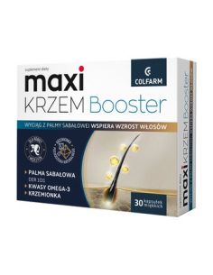 Maxi Krzem Booster 30 kapsułek
