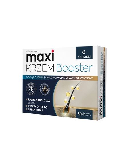 Maxi Krzem Booster 30 kapsułek
